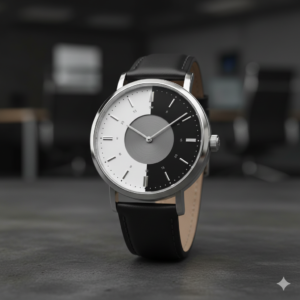 Minimal Watch - Black and White